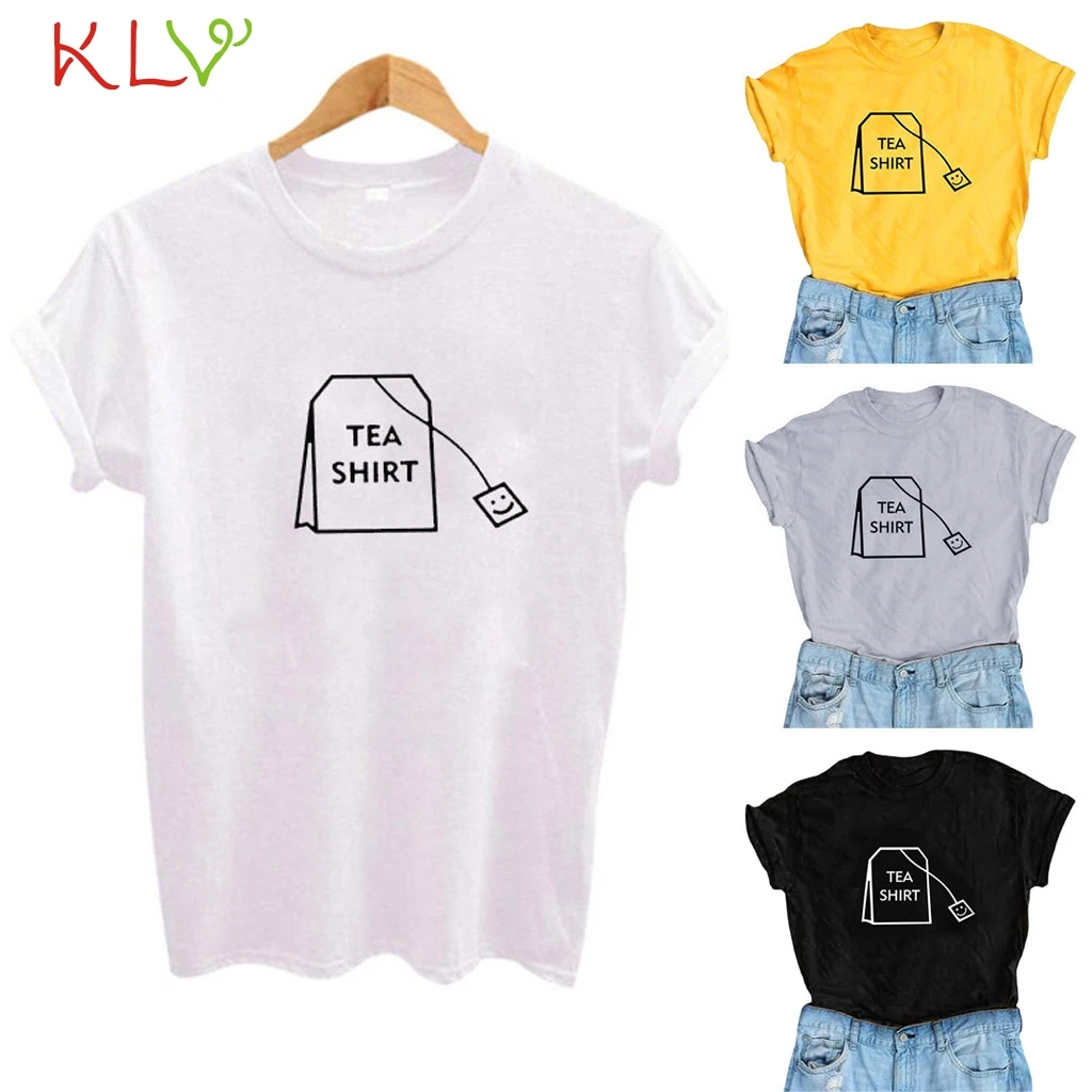 Женская хлопковая футболка с коротким рукавом и принтом Modis Повседневная