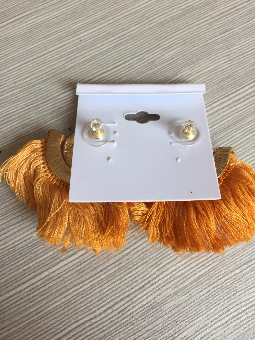 Vinage этнические модные серьги Joyas с акриловым орнаментом в виде сердца для женщин
