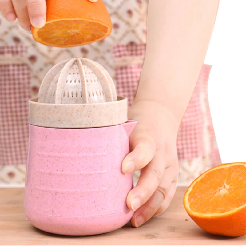 BAISPO мини ручной соковыжималки Лимон Оранжевый Пресс Кухня помощники соломы