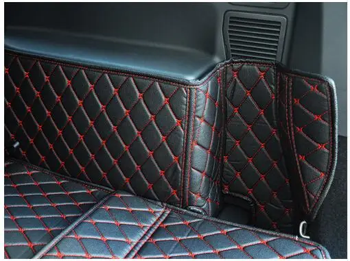 Новинка! Специальные коврики для багажника Volkswagen Touran 6 мест 2018 2015 прочные