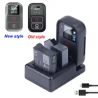 Новый пульт дистанционного управления и зарядное устройство для GoPro Hero 7 8 Go Pro Hero 6 5, аккумулятор для GoPro Hero 7 hero 6 Hero 5, аксессуары для спортивной камеры