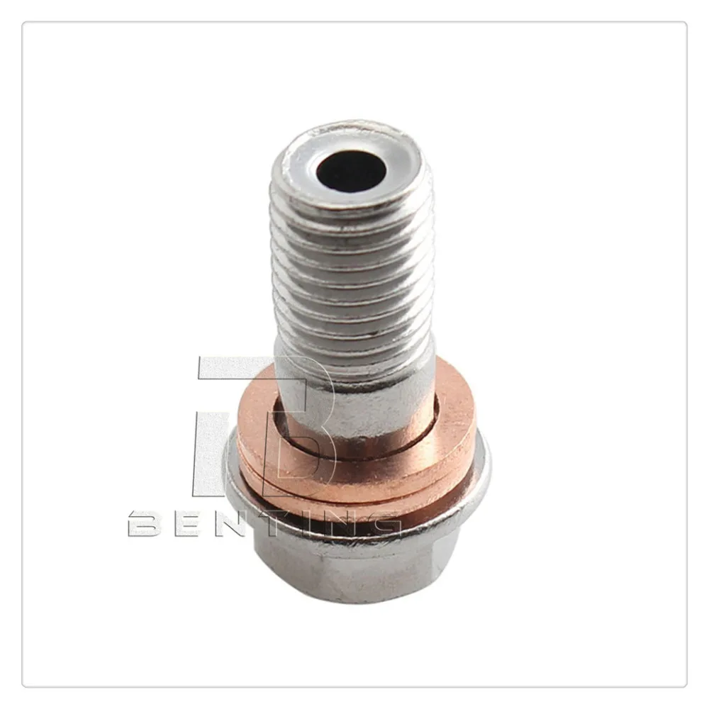 M10x1.0 Banjo Bolt медные + давильные шайбы тормозные главные цилиндры Calip для Piaggio Triumph