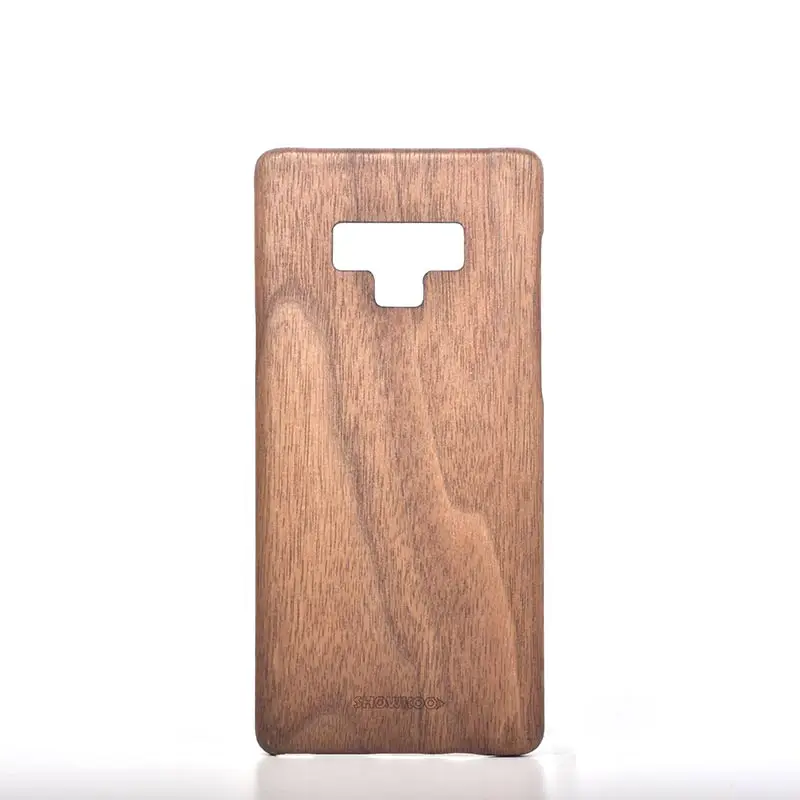 Showkoo Wood Phone Case For Samsung Galaxy Note 9 Ultra-Thin High Quality Original Fiber Combination Cover Shell |