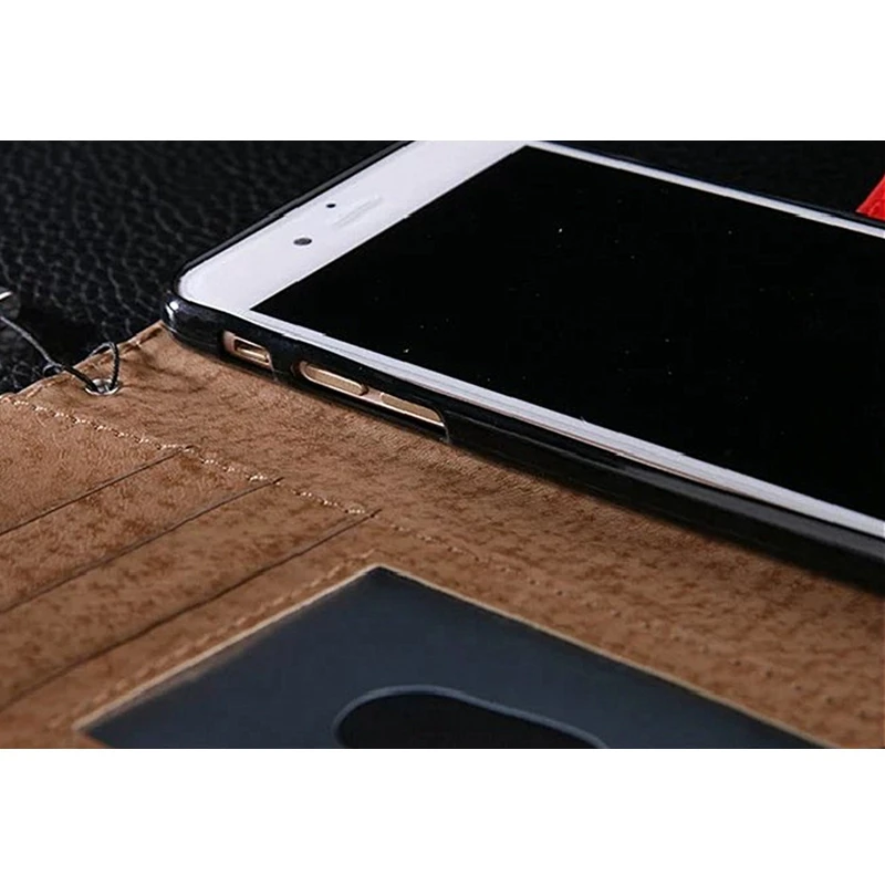 Кожаный чехол бумажник для телефона iPhone 11 pro max 7 8 Plus X XS Max XR роскошный женский