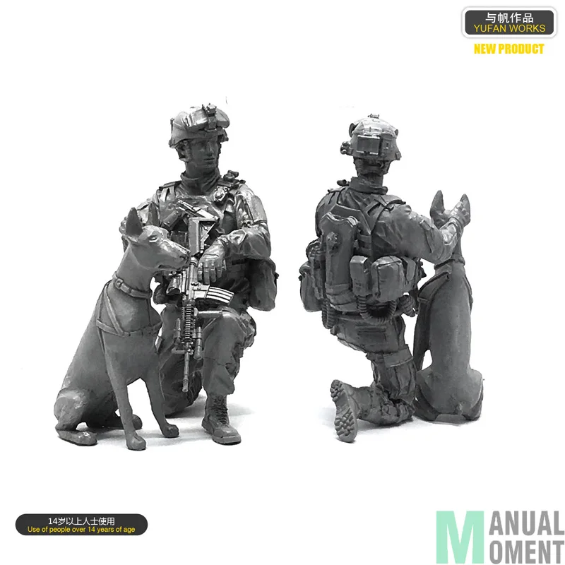Высокий Guality миниатюрный 1/35 американский морской уплотнитель коммандер