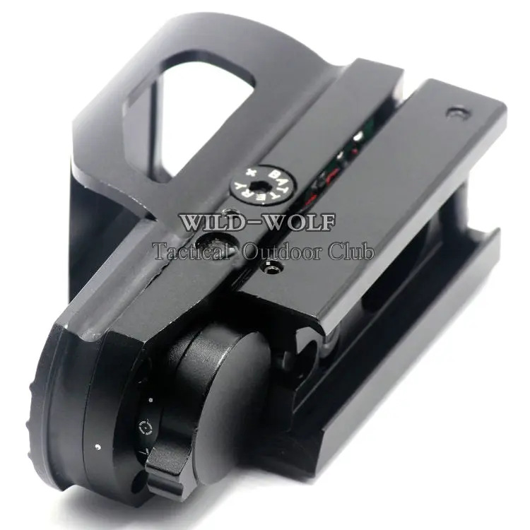 Тактический 4 сетка Красная и зеленая точка с подсветкой рефлекторный прицел