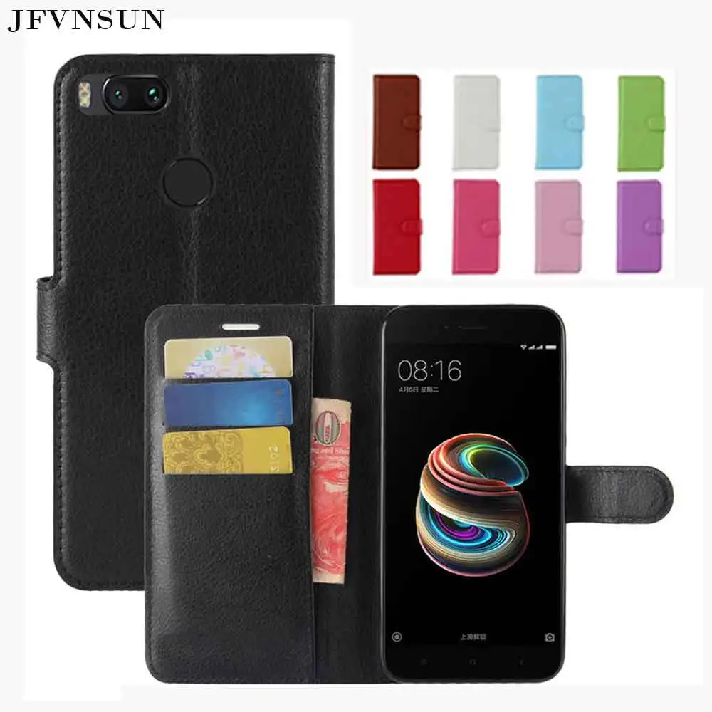 Чехол для Xiaomi Mi A1 чехол xiaomi miA1 флип 5 дюйма Магнитный кошелек кожаный книжка сумка