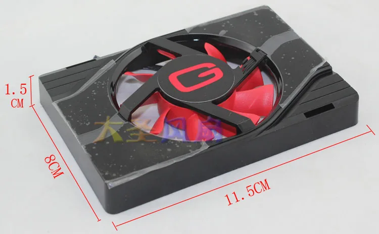 Оригинальный GT430 440 версия GT630 red gainward Hongying PLA07015D12HH-1 охлаждающий вентилятор для