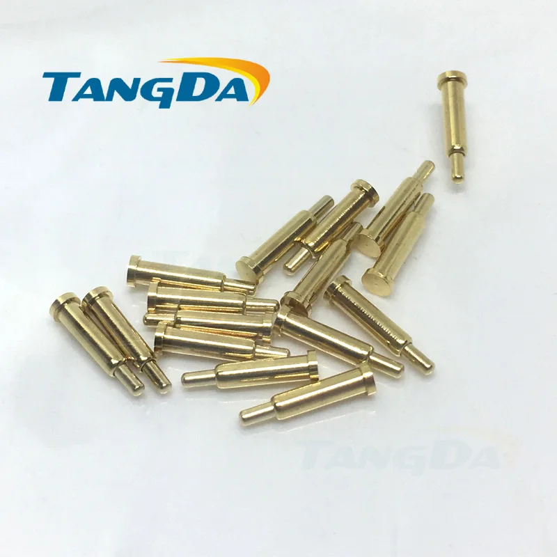 Tangda 1000 шт. 2*8 мм D пружинный зонд PCB тестовый штырь Высокоточный направляющий