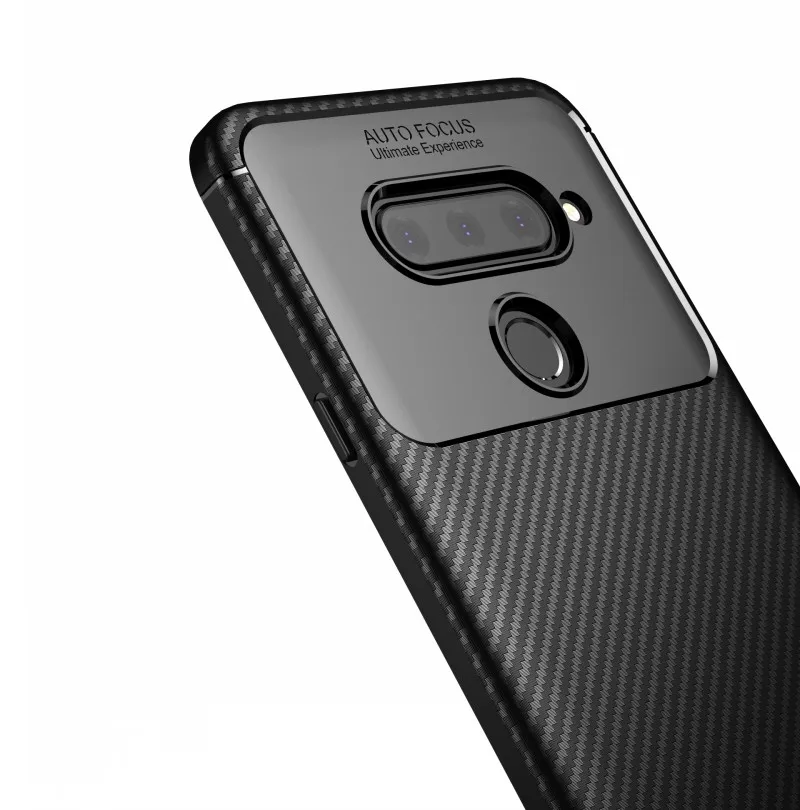 Чехол для LG V50 V40 G8 G8s чехол thinq панцири Мягкий Силиконовый противоударный ТПУ чехол из углеродного волокна для LG Stylo 5 W10 W30 K40 K12 чехол