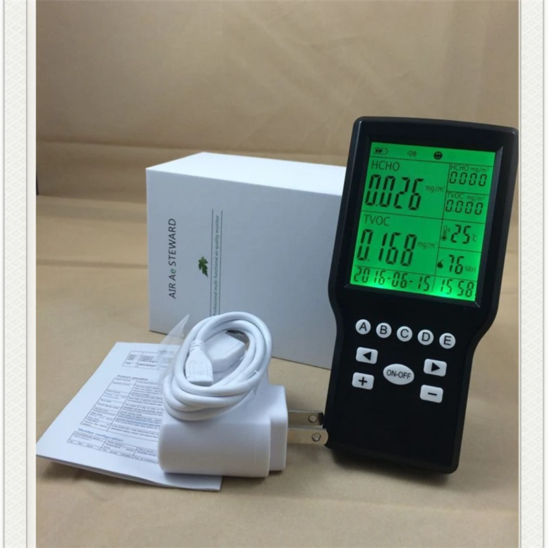 Air ae steward pm10 hcho air quality monitor health care product purify pm2.5 indoor AIR measurement | Инструменты