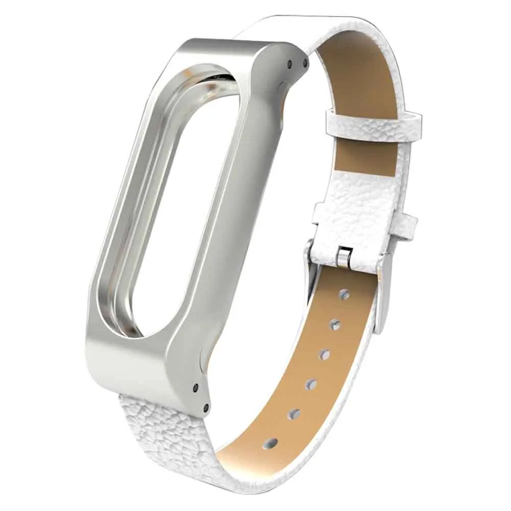 Ремешок на запястье Lenther Mi Band 3 ремешок Correa для Xiaomi Miband умный фитнес трекер браслет