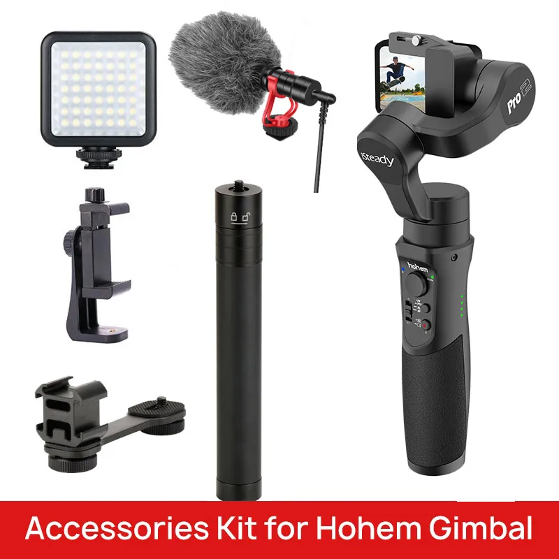 Hohem iSteady Pro 2 3-х позиционный ручной карданный стабилизатор для DJI Osmo Экшн камера GoPro 7 6 экшн-камеры XiaoYi 4K sony RXO Камера PK G6 Эволюция - Цвет: Цвет6