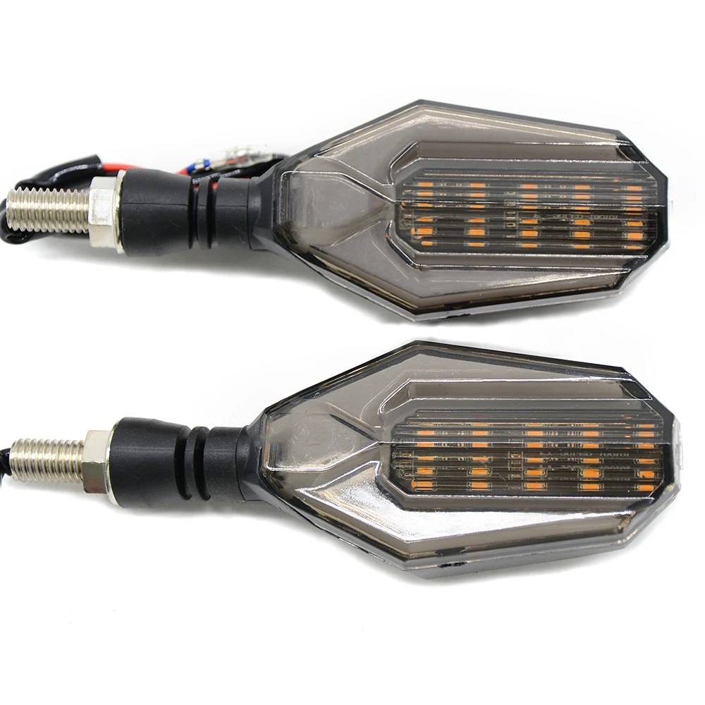 Универсальный поворотный сигнал для мотоцикла 12 В желтый свет светодиодная