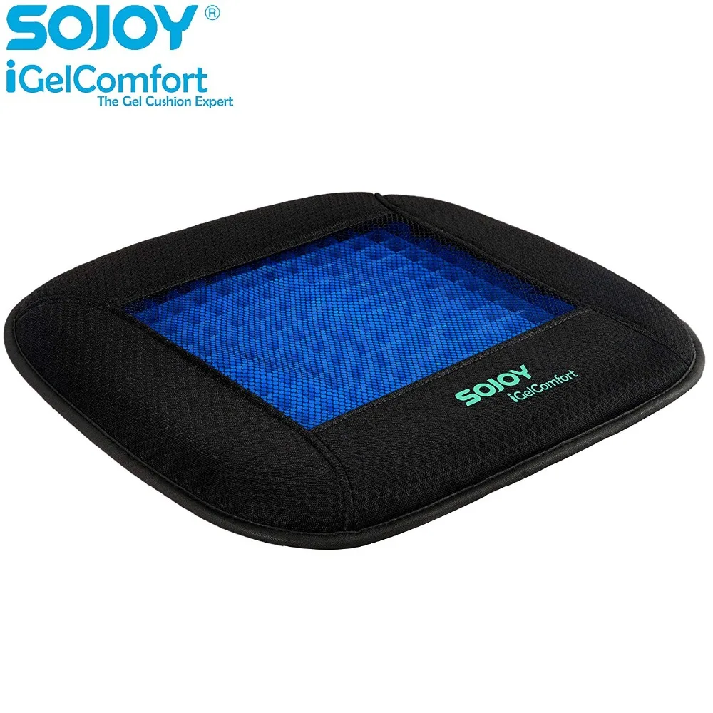 Ортопедическая дышащая гелевая Подушка для сиденья Sojoy iGel Comfort Coccyx охлаждающая