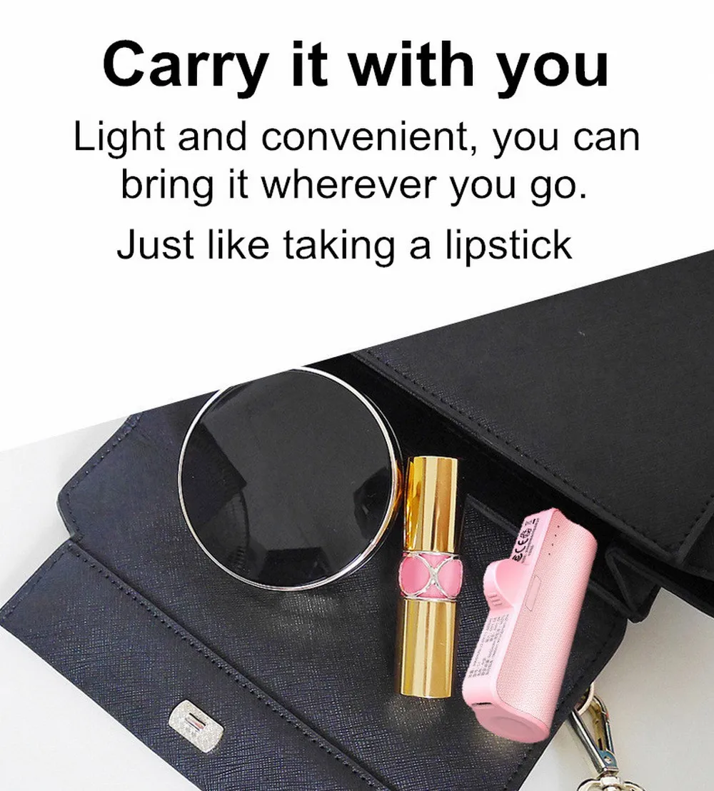 2000 мА/ч для Xiaomi Redmi LG Mini power Bank, внешний аккумулятор, чехол для зарядки iPhone, samsung, портативный мини милый внешний аккумулятор