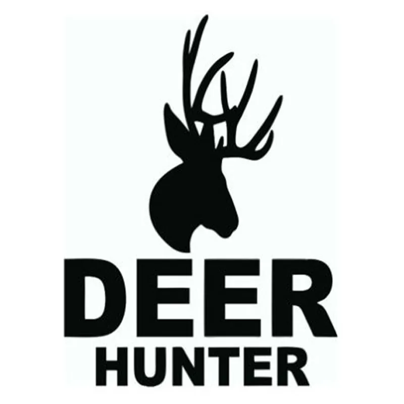 Олень Охотник модный Декор для Авто/бампер/окно виниловая наклейка наклейки DIY