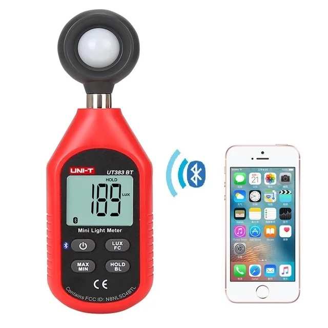 UNI T UT333BT UT353BT UT363BT UT383BT цифровой измеритель влажности мини Анемометр light meter LUX звук