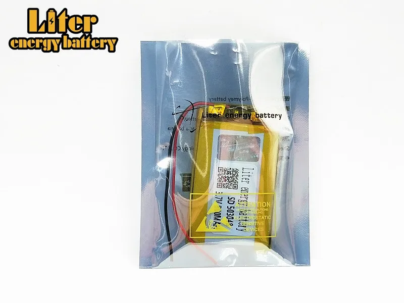3 7 V 800mAh 503048 полимерный литий-ионный/литий-ионный аккумулятор с PCB для dvr MP3 MP4 GPS DVD
