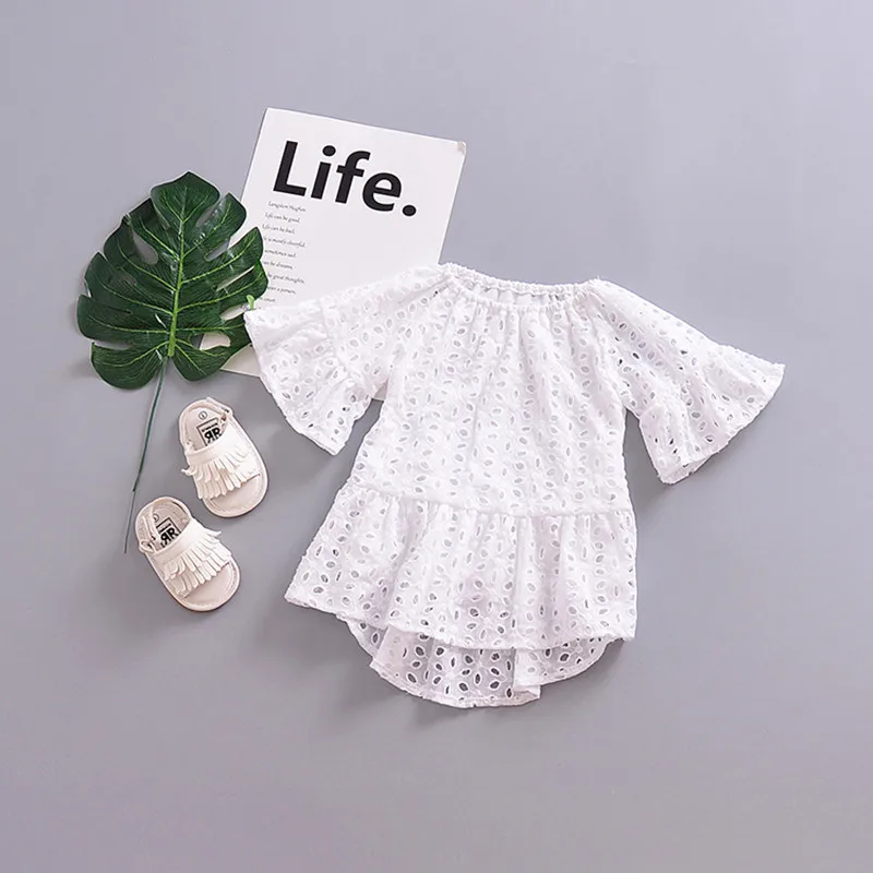 Платье для маленьких девочек лето 2019 в европейском и американском стиле милые