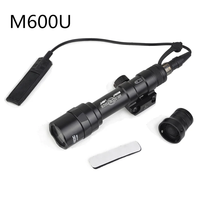 Airsoft M600U фонарь Тактический Скаут свет светодиодный 500 светодиот сree lumens XP G R5 для