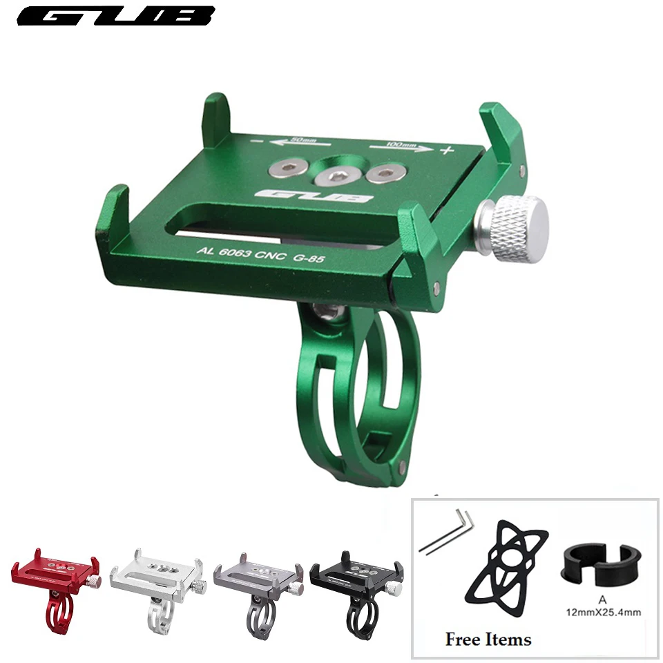 

GUB G-85 Bicycle Handlebar Phone Holder Cycling Universal Phone GPS Support Motorcycle 3.5 to 6.2 Inches Smartphone Bracket