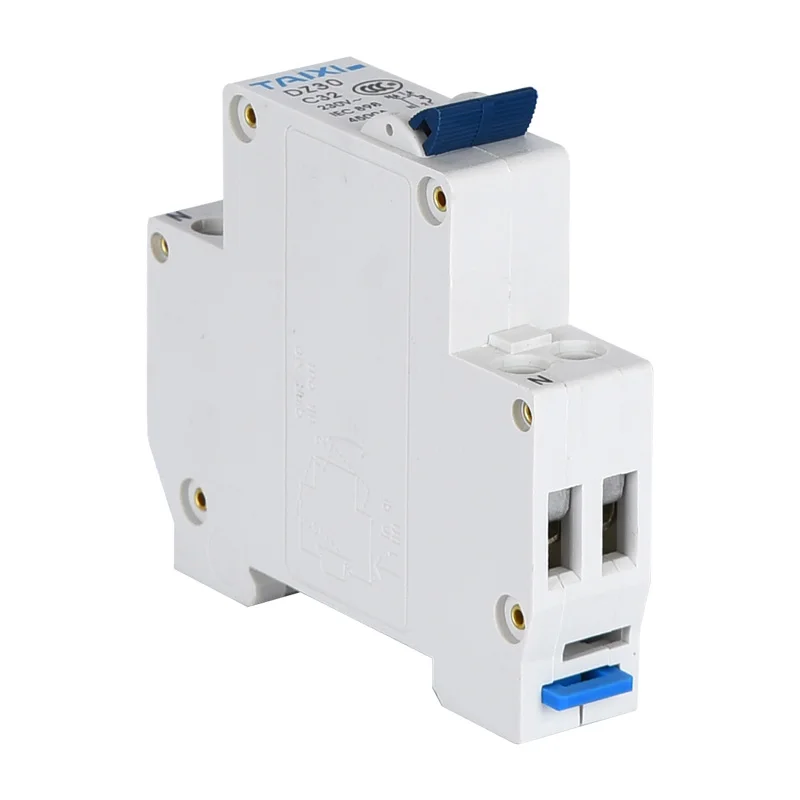 Мини автоматический выключатель DPN MCB 1P + N компактный Автоматический DPNL RCBO для
