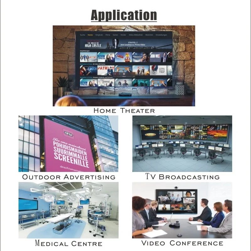 Кабель HDMI совместимый с оптическим волокном 4K 60 Гц 5 м 10 15 20 30 40 50 100 для HD TV LCD