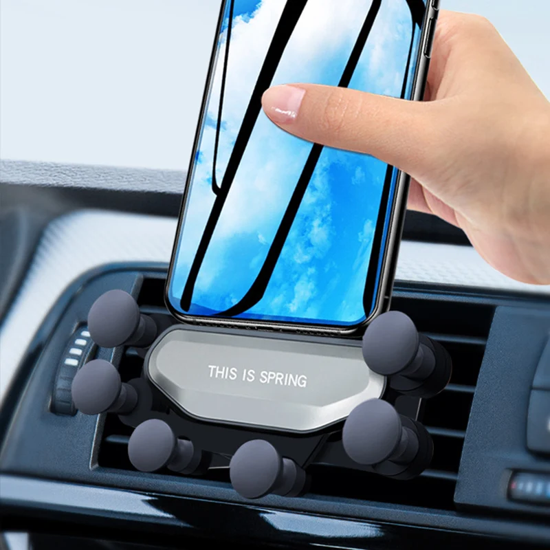 Автомобильный держатель для телефона с индукционной гравитацией зарядное
