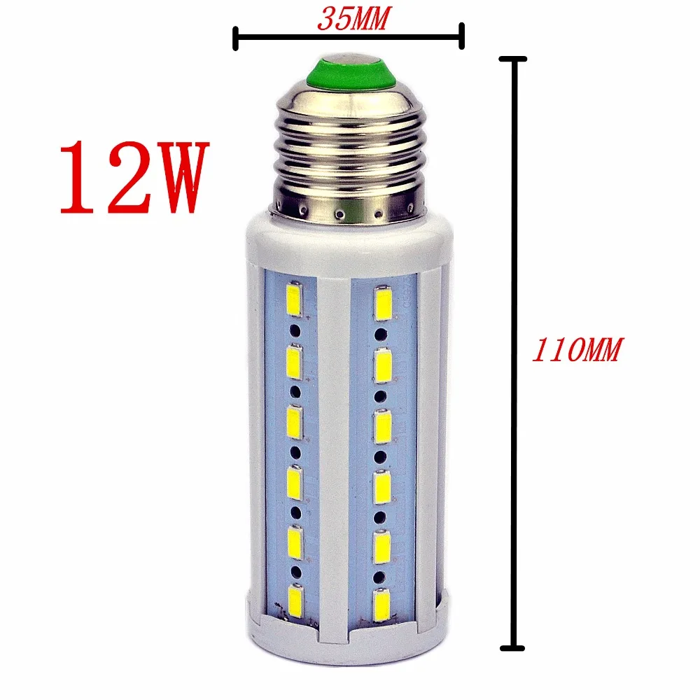 Скидка SMD5730 7W 12W 15W 25W 30W светильник лампочка B22 E26 E27 E14 светодиодный светильник светодиодный лампы 85-265 V/AC Светодиодная лампа-Кукуруза Светильник лампочка