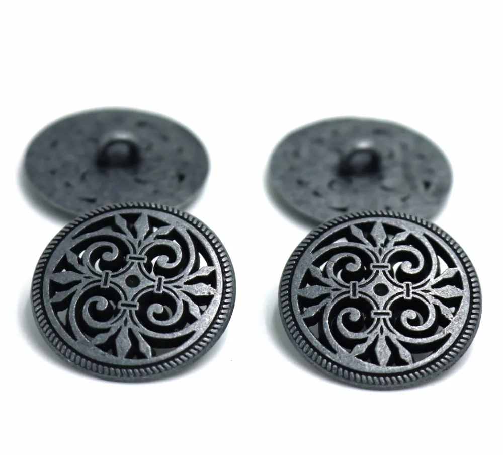 20 шт. 17 мм и 23 серебристый оттенок полый рисунок хвостовик ткань для вышивания