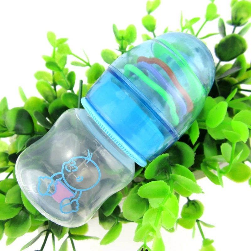 Милая Детская Бутылочка чашки для новорожденных с питьевой ручкой обучения