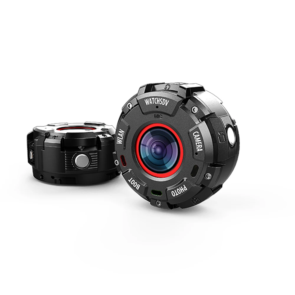Smart Watch IP68 Waterproof HD1080P WiFi Sport Action Camera Wide-angle Lenses Night Version Smartwatch Camera S222