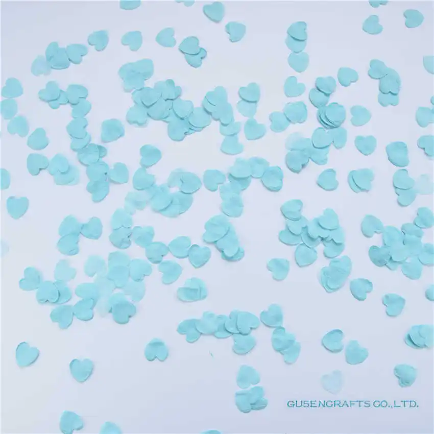 HC18 Light Blue 25 мм 3000 шт. Многоцветный ткани бумага Искра Сердце Любовь Конфетти Свадебные украшения для стола на день рождения украшения наполнители для пиньяты - Цвет: HC18 Light Blue