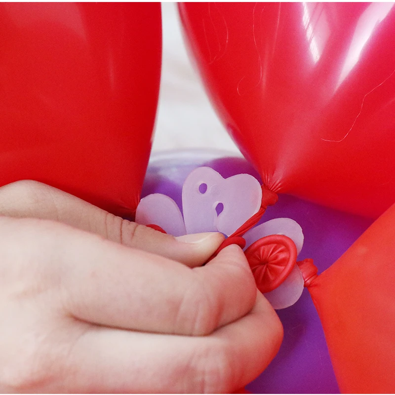 10 шт мульти воздушные шары в рулоне печать globos аксессуары трусы для девочек с рисунком сливового цветка с Зажим для домашнего украшения свадебного торжества и дня рождения воздушные шары зажим