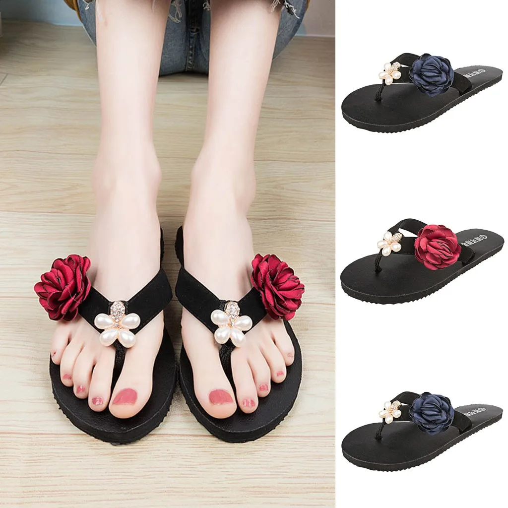 Летние женские сандалии нескользящие Вьетнамки женская обувь повседневные