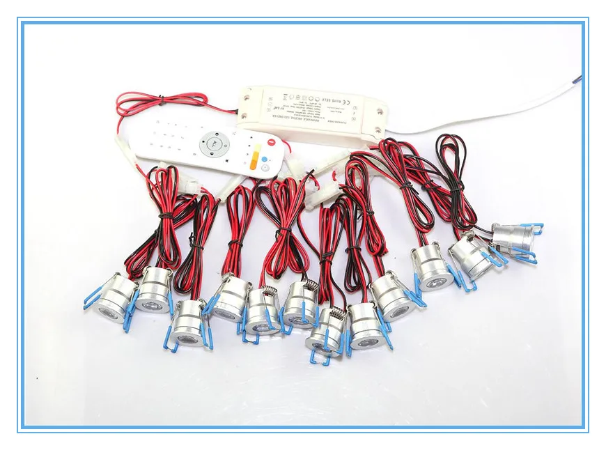 Мини потолочный светильник 3 Вт Светодиодный Точечный шкаф световая стойка