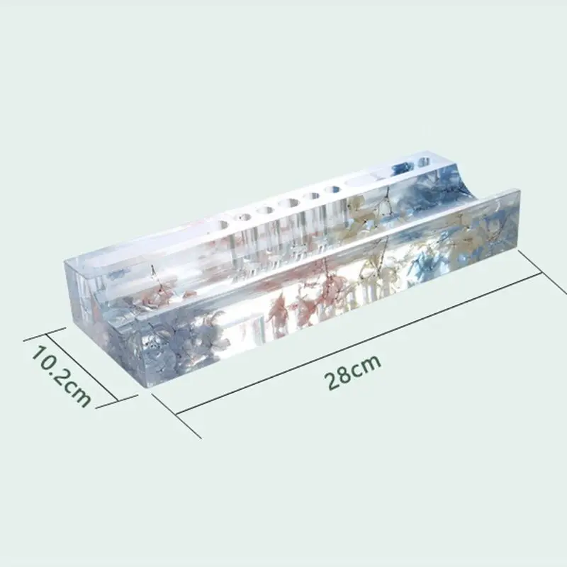 

Multi-Functional Pen Holder Resin Molds Storage Box Pencil Holder Silicone Mold T4MD