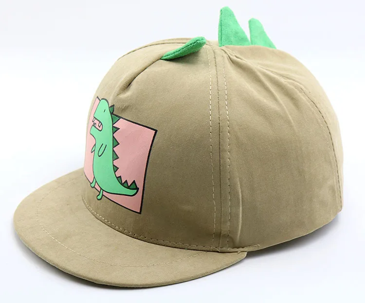 2019 динозавр Модная Детская кепка Casquette хип-хоп Homme Snapback мальчики девочки детская