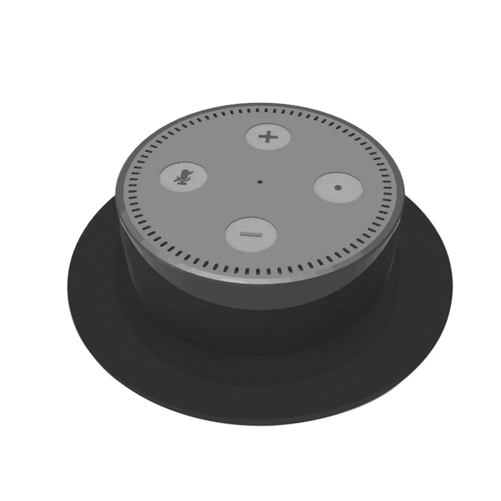 Однотонная металлическая настольная Базовая док станция коврик для Echo Dot 2 и Google