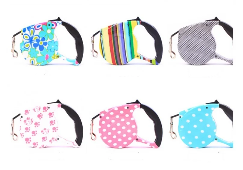 Автоматический поводок для собак D74 регулируемый 5 м выдвижной прогулок и