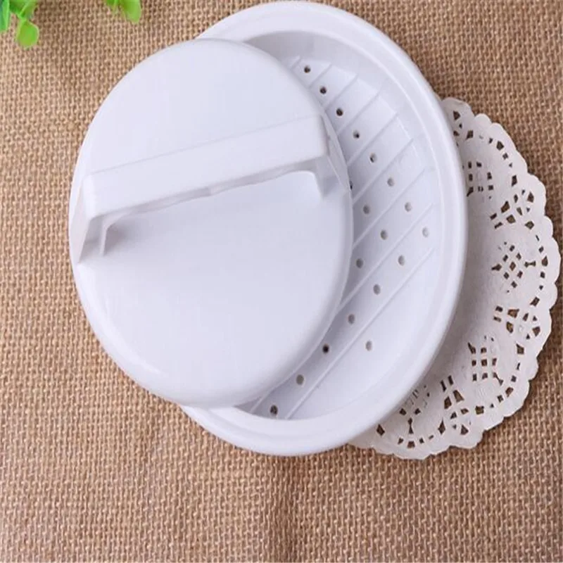 FEIGO 1 шт. Круглый DIY пресс для гамбургеров с начинкой котлеты ГОВЯЖЬЯ форма