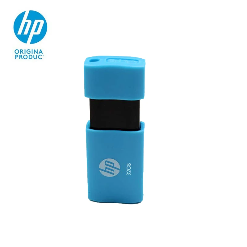 Оригинальная USB-флешка HP Pendrive пластмассовая синяя 32G V152W флеш-накопитель USB-накопитель мини-накопитель U дисковая флешка - Цвет: V152W Standard