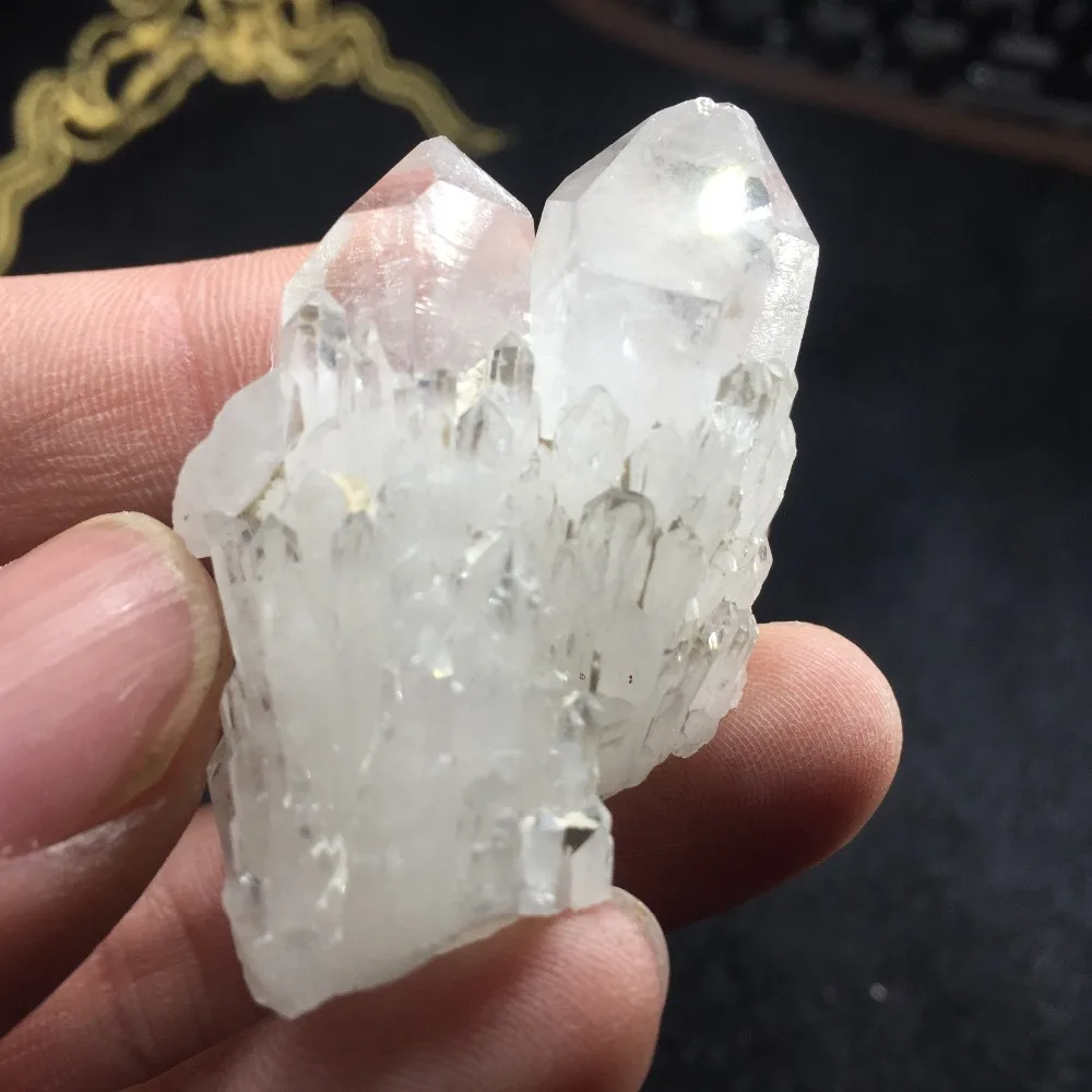 30 г натуральные камни и минералы грубый заживляющий образец кристалла кварца