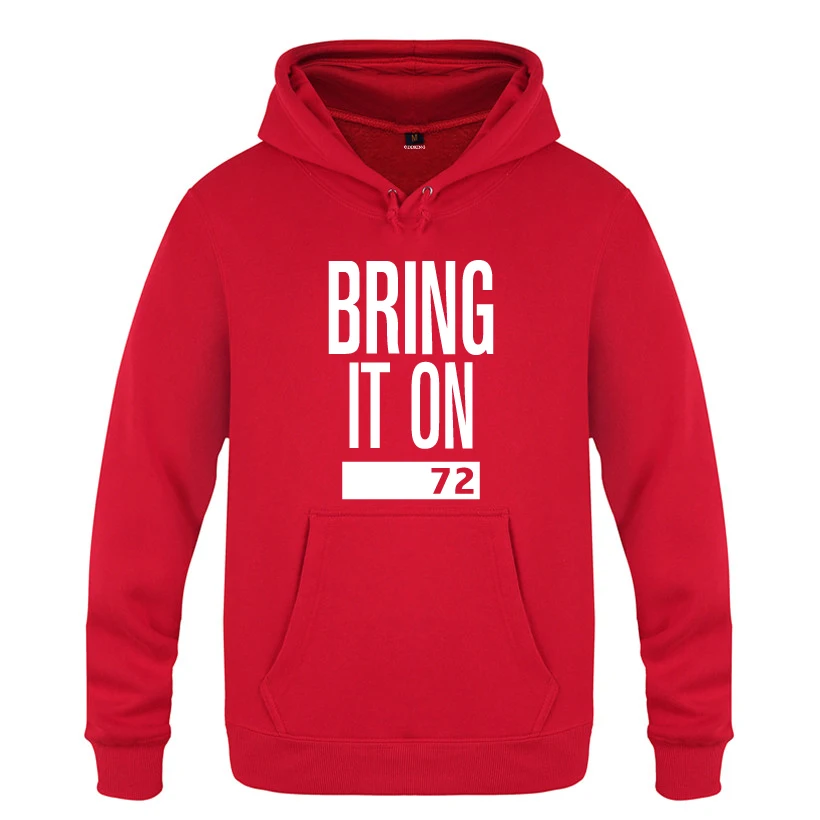 Bring It на Athletic Graphic толстовки Для мужчин 2018 Мужчин Пуловер Флисовые кофты с