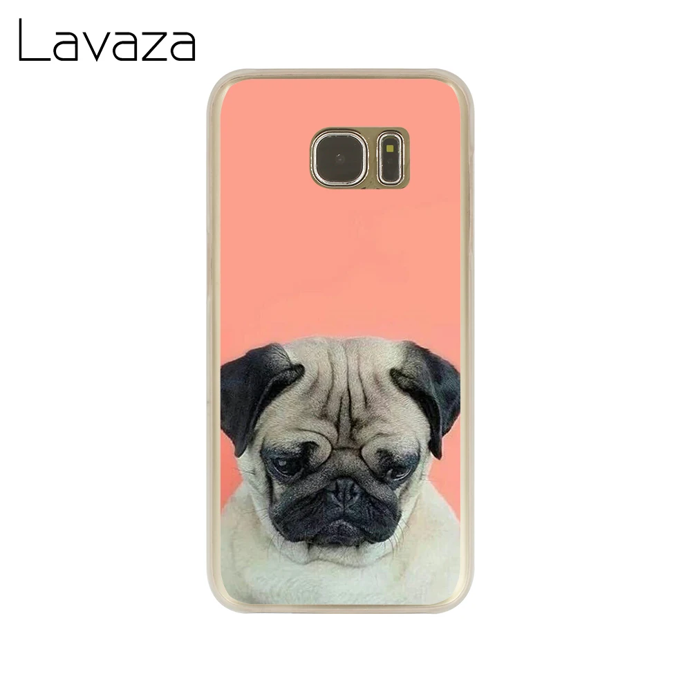 Lavaza Animal Cute Pug Dog Case for Samsung Galaxy S10 S10E S9 S8 Plus S7 S6 Edge &amp Note 8 9 Phone Cover | Мобильные телефоны и