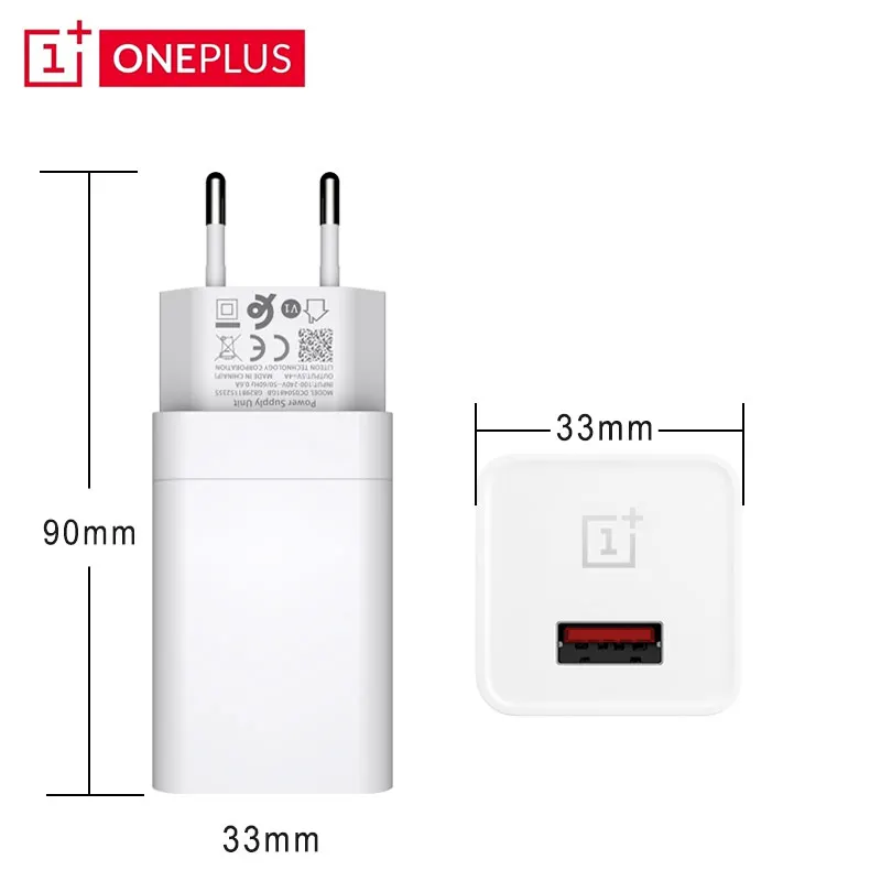 OnePlus 5 Оригинальное зарядное устройство 5В/4А Быстрая зарядка с кабелем type-C Быстрая зарядка настенный адаптер питания для OnePlus 3 3t 5 5T 6 6T