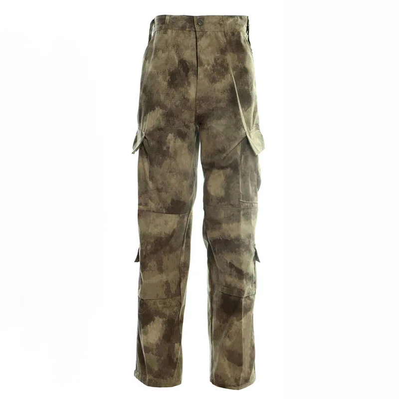 Брюки-униформа для пейнтбола тактическая камуфляжная Военная униформа