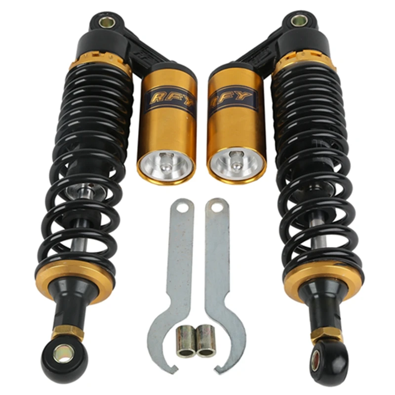 Universal Motorcycle Air Shock Absorber Rear Suspension For Yamaha Honda Suzuki Harley 150cc 200cc 250cc 300 400cc Motorbike ATV