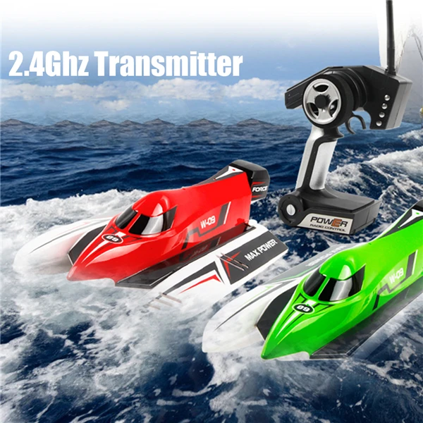 Wltoys WL915 2 4 GHz бесщеточная лодка с дистанционным управлением высокая скорость 45